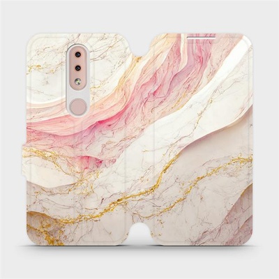 Mobiwear - Nokia 4.2 - VP32S Růžový a zlatavý mramor – Zboží Mobilmania