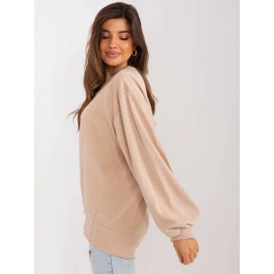 Ex Moda Sweatshirt-EM-BL-716.14-beige krémová