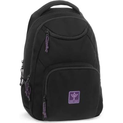 Ars Una Ученическа раница AU-6 Ars Una Girl Black-Violet Cordura