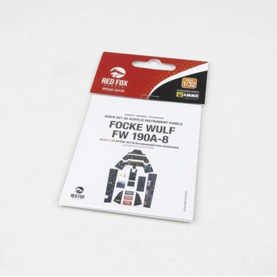 Hasegawa Red Fox Studio Kft. Red Fox Studio Fw 190A-8 Updated for 1:32