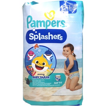 Pampers за плуване, Splashers, 4-5 години, 9-16кг, 11 броя