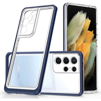 Samsung Хибриден калъф 3 в 1 за Samsung Galaxy S23 Ultra - Тъмносин KP24561