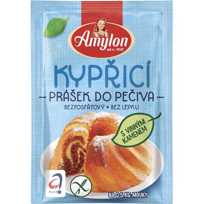 Amylon Kypriaci prášok bez lepku, bezfosfátový 12 g