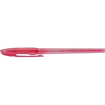 STABILO Химикалка, 0, 35 мм, капачка, STABILO "Re-Liner", червена 868/3-40 (868/3-40)