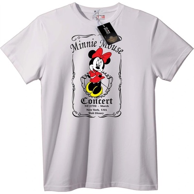 NOONEBRAND Тениска Minnie Mouse Концерт - L, Black