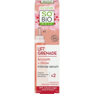 SO´bio étic sérum rozjasňující proti vráskám Grenade bio 30 ml – Hledejceny.cz