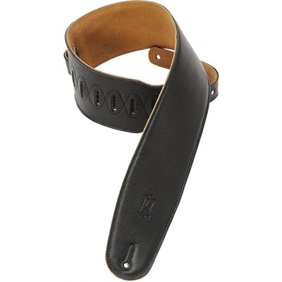 Levy's Heritage Crafted Black Каишка за китара (M4GF-BLK)