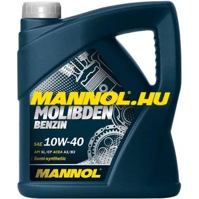 MANNOL Molibden Benzin 10W-40 4 l