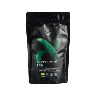 Rocket Bean PEPPERMINT TEA pyramidový čaj 50 x 2 g