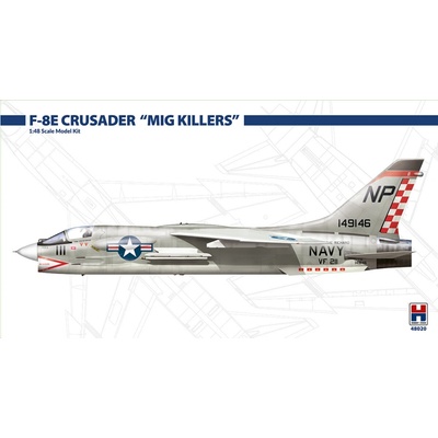 Hasegawa Hobby 2000 F-8E CrusaderMIG Killers + Cartograf + Masks 1:48