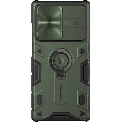 Nillkin Гръб Nillkin CamShield Armor Hard Case за Samsung Galaxy S22 Ultra - Тъмно сив
