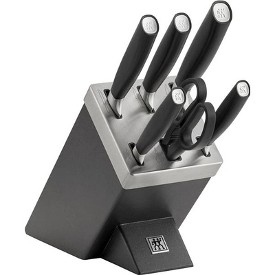 Zwilling All* Star Samoostriaci blok s nožmi strieborný 7 ks