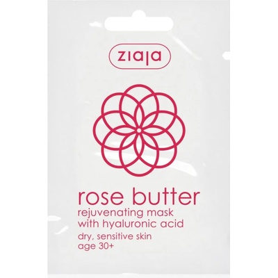 Ziaja Rose Butter подмладяваща маска за лице 30+ 7ml