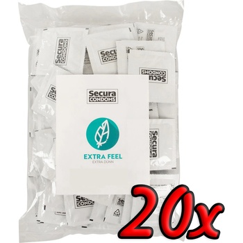 Image 1 of Secura Secura Extra Feel 20 pack