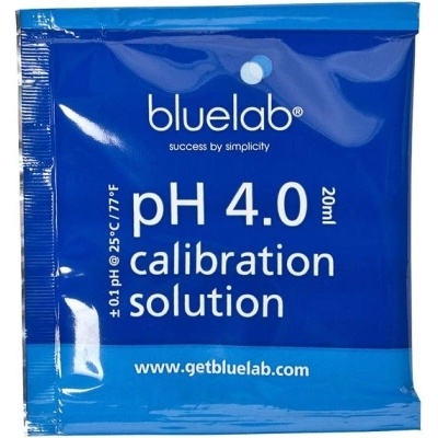 Bluelab pH 4.0 20ml - калибриращ разтвор за ph тестер