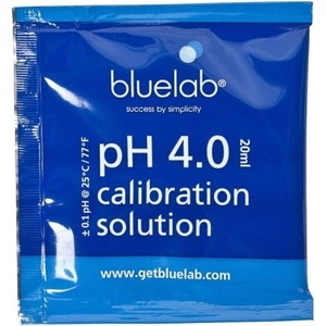  Bluelab pH 4.0 20ml - калибриращ разтвор за ph тестер