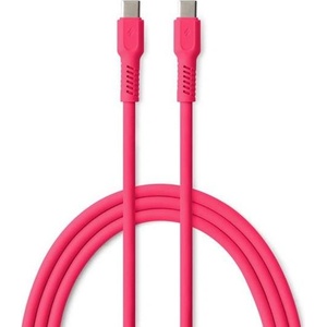 Colorum Кабел Colorum - 14984, USB-C/USB-C, 1.8 m, магента (14984)