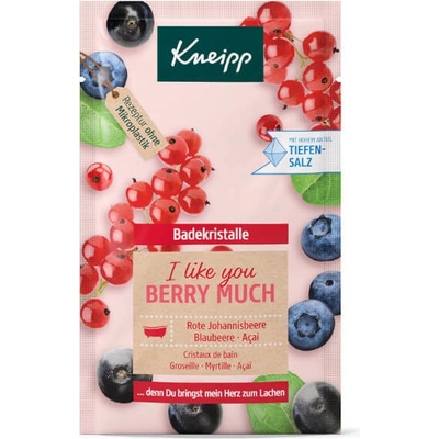 Kneipp I like you berry much soľ do kúpeľa 60 g