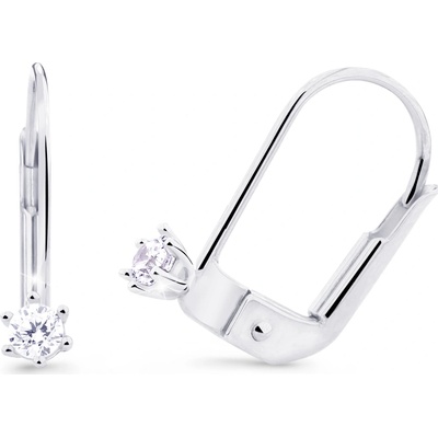 Cutie Jewellery - diamonds Náušnice DZ8020 ze zlata s diamanty