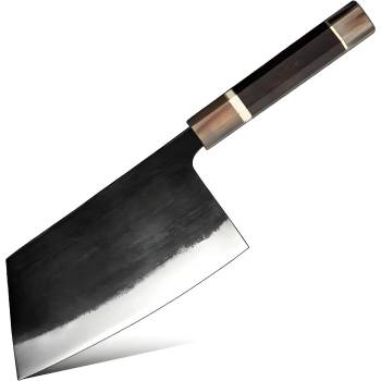 HARAHU Кухненски нож за рязане ka-27617 - Кафяво / Бяло kp27617 (ka-27617)