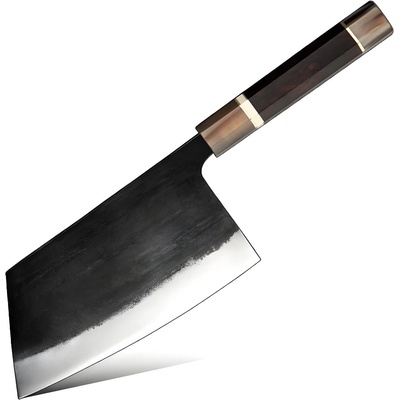 HARAHU Кухненски нож за рязане ka-27617 - Кафяво / Бяло kp27617 (ka-27617)