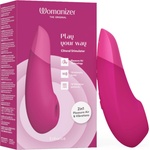 Womanizer Enhance - въздушно-вълнов стимулатор за клитор (розов)