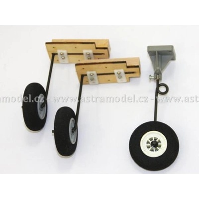 Super Flying Model Airways Jet - колесник