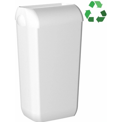 Marplast Ecolored nástenný odpadkový kôš s vekom 23 l, ABS, biela A74020AW
