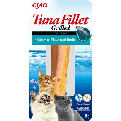Ciao Cat Grilled Tuna Fillet in Calamari Flavoured Broth 15 g