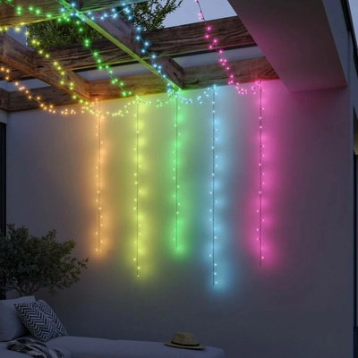 Paulmann Plug & Shine Smart světelná řetěz Yuna 5 m RGB černá - 94642