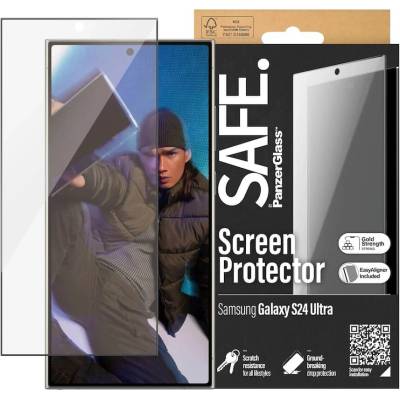 Panzer PanzerGlass Safe Tempered Glass Screen Protector 5D - стъклено защитно покритие за целия дисплей на на Samsung Galaxy S24 Ultra (черен-прозрачен)