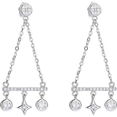 Silenti Jewelry Сребърни обеци "Динамика