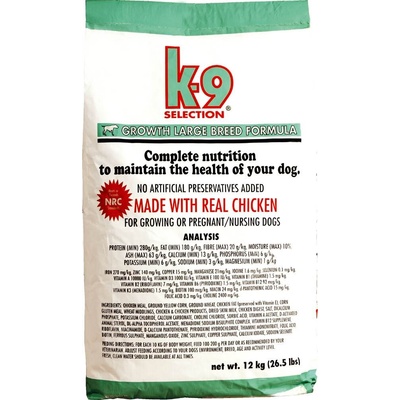 K-9 Selection Growth Large 2 x 12 kg
