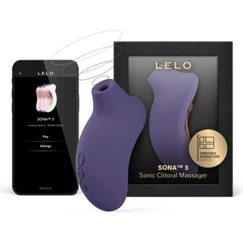 LELO Sona 3 - звукова клитор стимулатор (лилав)