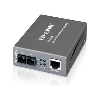 TP-Link Конвертор TP-LINK MC200CM, 1000Mbps RJ45 към 1000Mbps multi-mode SC влакно, 550m (MC200CM)