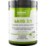 Human Protect AAKG 2: 1 Powder | L-Arginine-Alpha-Ketoglutarate [400 грама] Зелена ябълка