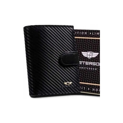Peterson kožená PTN 339Z-CA-6679 čierna
