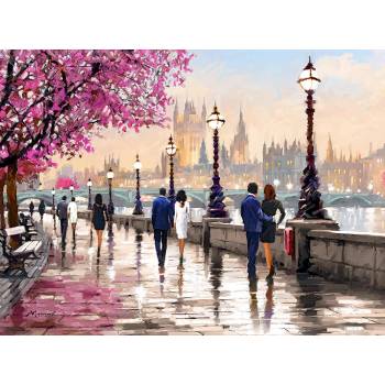 Castorland - Puzzle Along the River - 2 000 piese