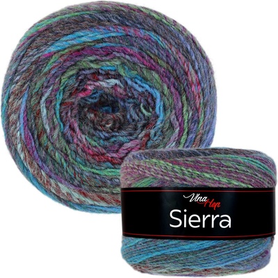 Vlna-hep Příze Sierra color - vlna + akryl Sierra color: 7202