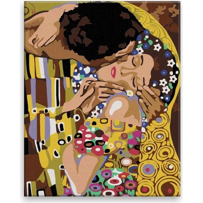Maľovanie podľa čísel Bozk Gustav Klimt