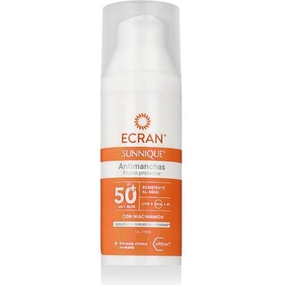 Ecran Sunnique Anti-Dark Spots Protective Fluid SPF50+ хидратиращ флуид против пигментни петна 50 ml унисекс
