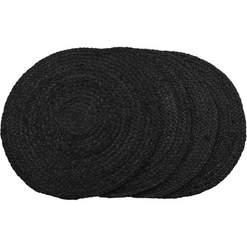 House Nordic Подложки за хранене в комплект от 4 бр. от юта ø 38 cm Bombay - House Nordic (3984002)