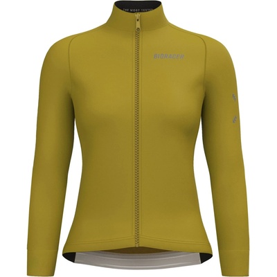 Bioracer Дамско термо яке за колоездене Bioracer Women's Tempest Jacket Cycling jacket - Green Curry - размер XL (151-0820-0314)