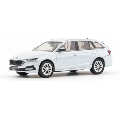 ABREX Škoda Octavia IV combi 2020 bílá 1:43