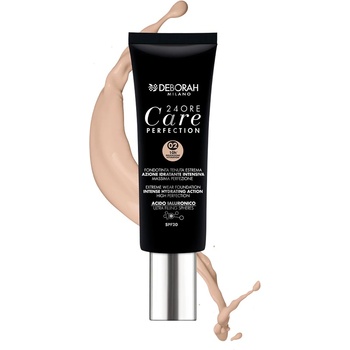 Deborah 24 Ore Care Perfection дълготраен течен фон дьо тен 001 светъл SPF 20 30 ml *Тестер