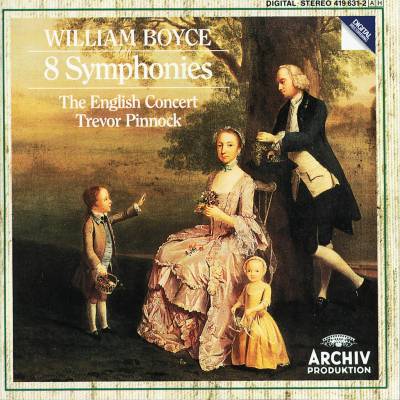 SYMFONIE 1-8 OP.2 - PINNOCK/EC
