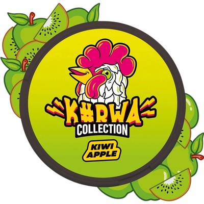 KURWA collection kiwi apple 18 mg 18 vrecúšok