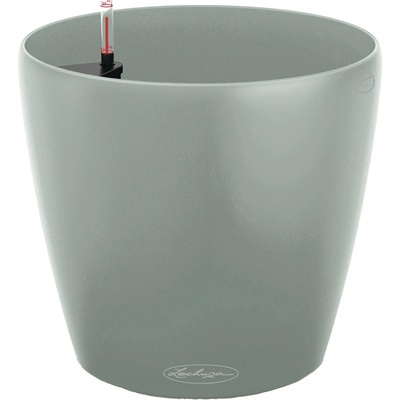 Lechuza Samozavlažovací kvetináč Classico Color Eco 18 sv.sivý 19 x 17 cm
