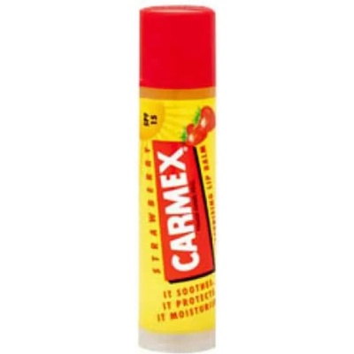 CARMEX SFP15 Strawberry lip stick 12 units - Clear (Multicolor)
