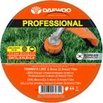 Daewoo Корда за тример DAEWOO Professional 2, 4 мм (3, 0 мм), 72 м